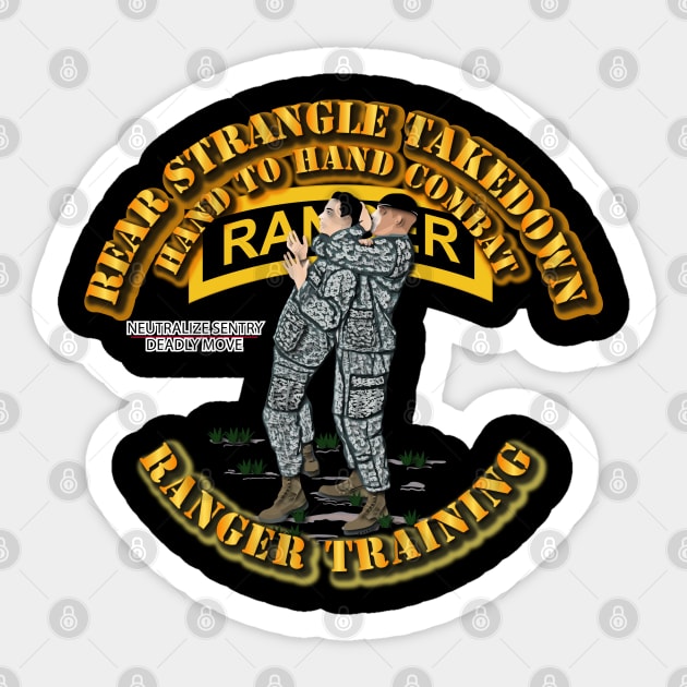 Ranger Tng - Rear Strangle Takedown Sticker by twix123844